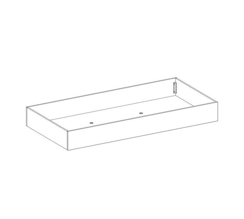 Cilek Cassetto Letto per ragazzi in paglia, Blacky Black, l194xL93xH24 cm