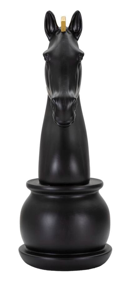 Mauro Ferretti Cavallo Nero E Oro cm Ø 18,5x50