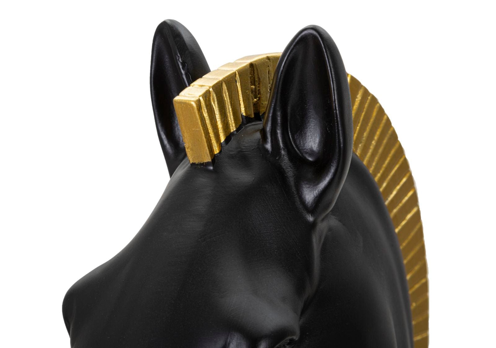 Mauro Ferretti Cavallo Nero E Oro cm Ø 18,5x50