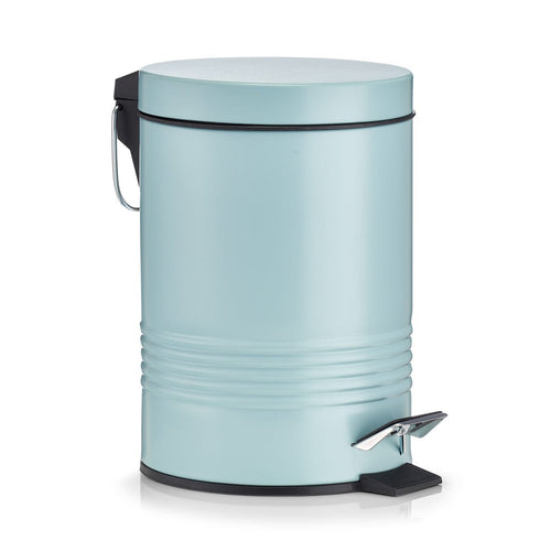 Zeller Cestino a pedale per bagno, Menta, 3L