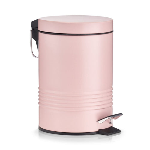 Zeller Cestino a pedale per bagno, Rosa, 3L