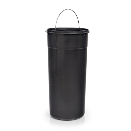 Zeller Cestino per rifiuti con pedale, Acciaio inox, 30L, Ø29xH66 cm
