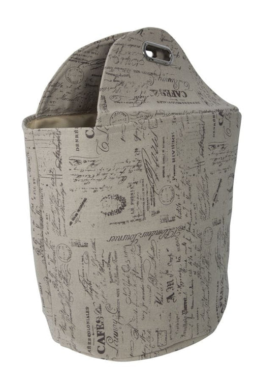 Mauro Ferretti Cestone Home Bag Writings Ø cm 40x45