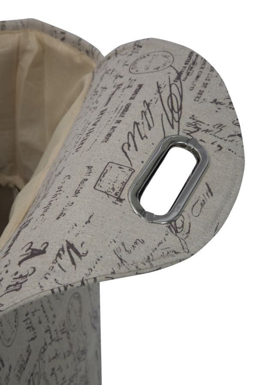 Mauro Ferretti Cestone Home Bag Writings Ø cm 40x45