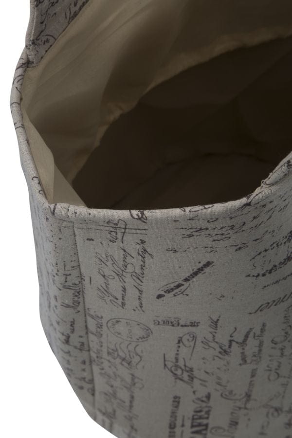 Mauro Ferretti Cestone Home Bag Writings Ø cm 40x45