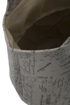 Mauro Ferretti Cestone Home Bag Writings Ø cm 40x45