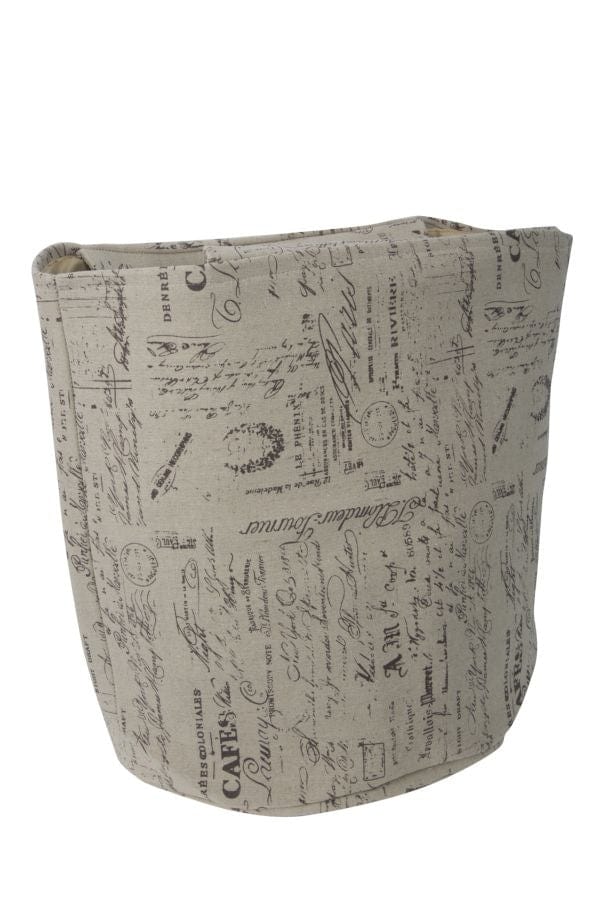 Mauro Ferretti Cestone Home Bag Writings Ø cm 40x45