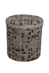 Mauro Ferretti Cestone Home Round Tris cm 44x44 - 38x38 - 34x34