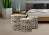 Mauro Ferretti Cestone Home Round Tris cm 44x44 - 38x38 - 34x34