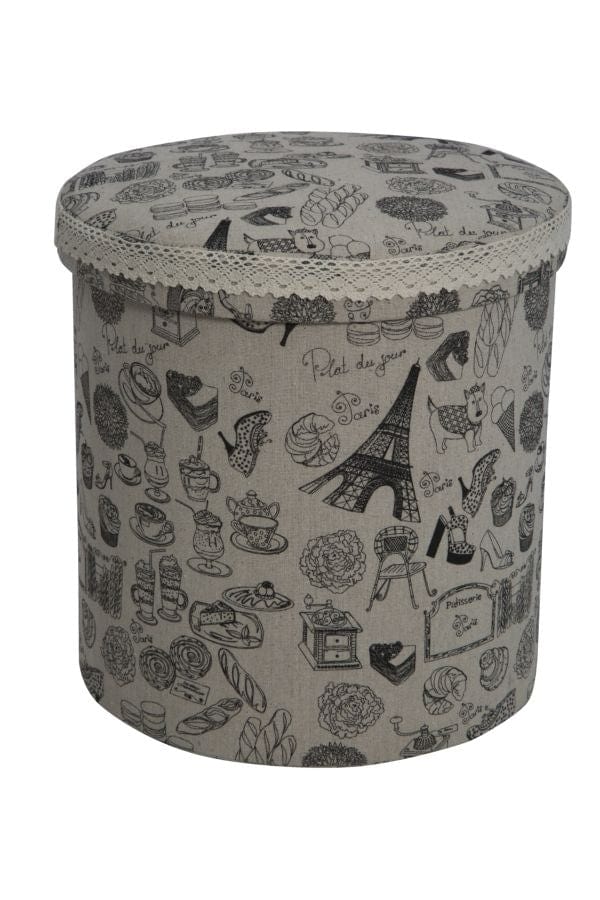 Mauro Ferretti Cestone Paris Round Tris cm 44x44 - 38x38 - 34x34