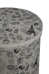 Mauro Ferretti Cestone Paris Round Tris cm 44x44 - 38x38 - 34x34
