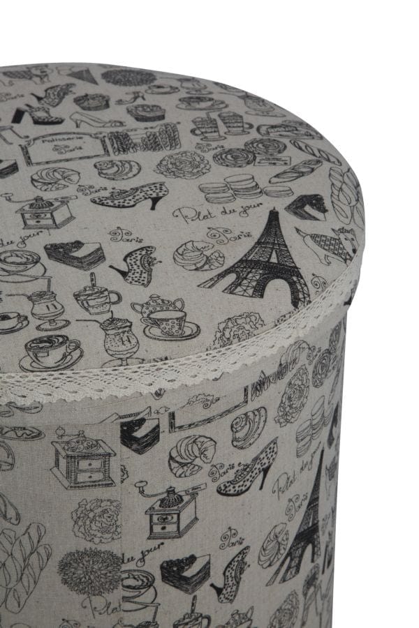 Mauro Ferretti Cestone Paris Round Tris cm 44x44 - 38x38 - 34x34