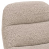 Actona Chaise longue in tessuto Chaplin Marrone