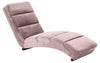Actona Chaise longue in velluto Slinky Rosa