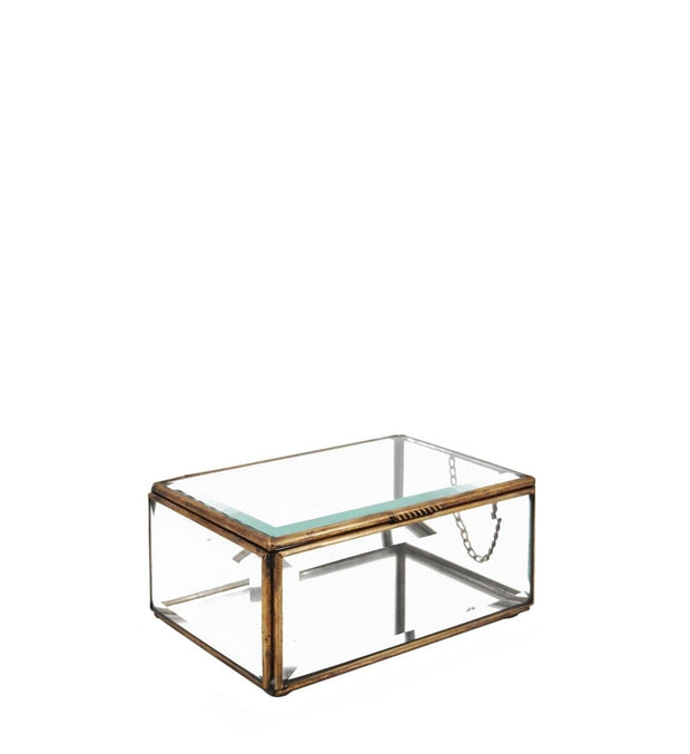 Moycor Cofanetto decorative Box Piccola Trasparente