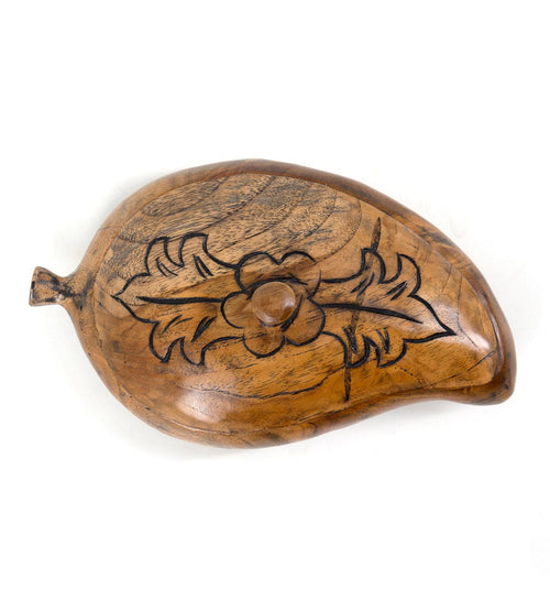 Moycor Cofanetto decorative Carved Marrone