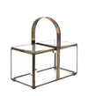 Moycor Cofanetto decorative Handle Bezel Trasparente