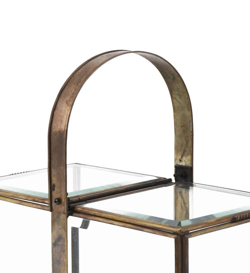 Moycor Cofanetto decorative Handle Bezel Trasparente