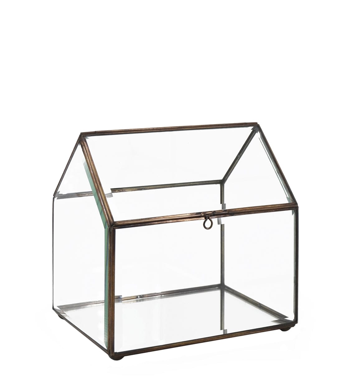 Moycor Cofanetto decorative House Box Piccola Trasparente