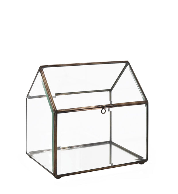 Moycor Cofanetto decorative House Box Piccola Trasparente