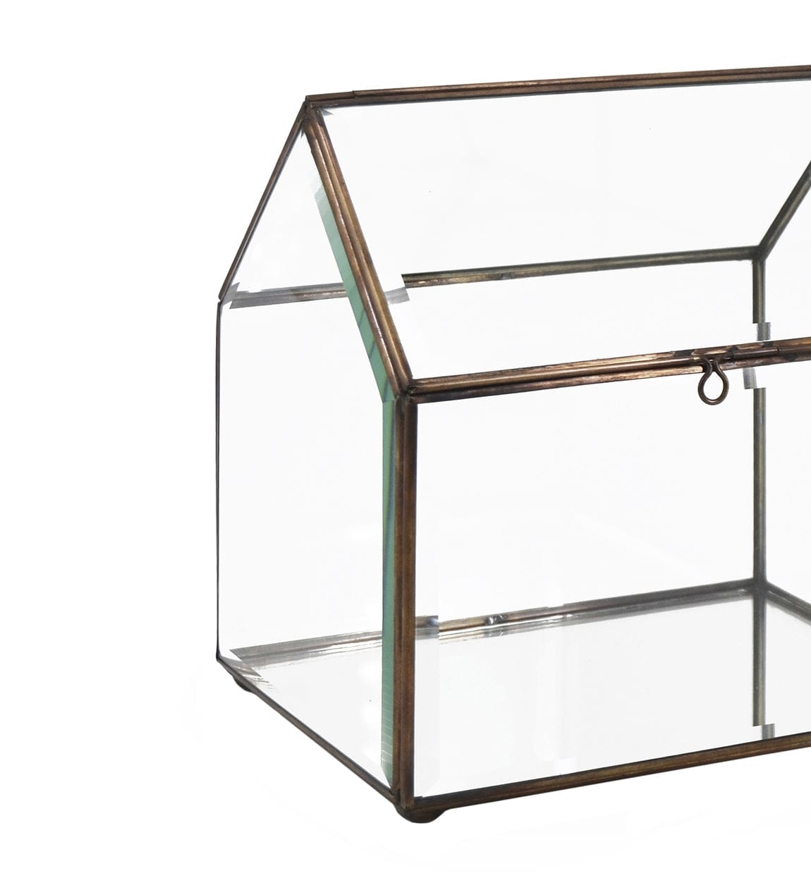 Moycor Cofanetto decorative House Box Piccola Trasparente