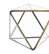 Moycor Cofanetto decorative Triangles Trasparente