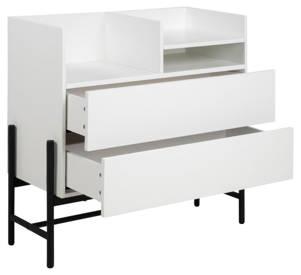 Actona Comò con 2 cassetti Norse Bianco