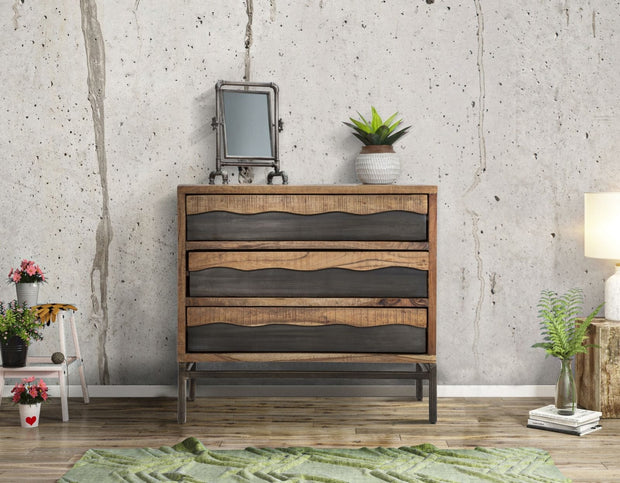 Mauro Ferretti Como Yellowstone cm 88x45x80 (Legno Di Acacia Nilotica)