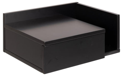 Actona Comodino con 1 cassetto Ashlan Nero