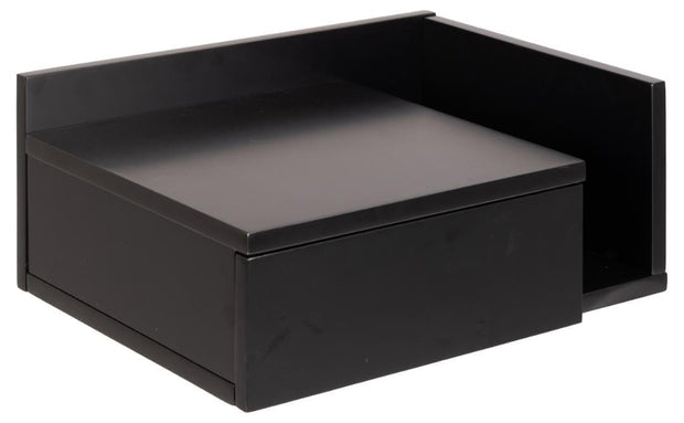 Actona Comodino con 1 cassetto Ashlan Nero