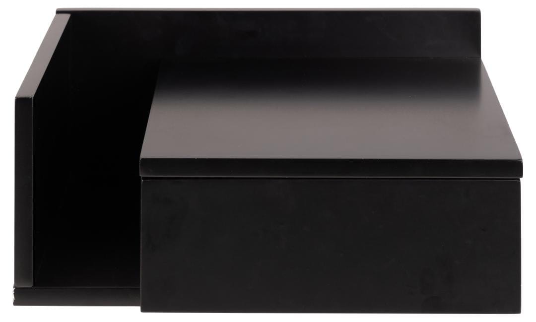 Actona Comodino con 1 cassetto Ashlan Nero