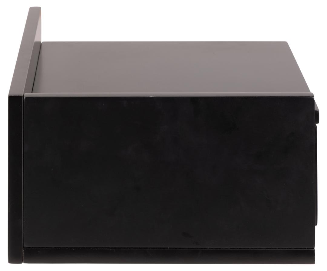 Actona Comodino con 1 cassetto Ashlan Nero