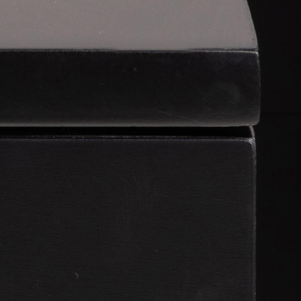 Actona Comodino con 1 cassetto Ashlan Nero