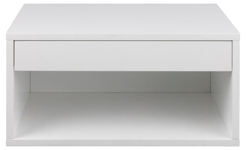 Actona Comodino con 1 cassetto Cholet Bianco