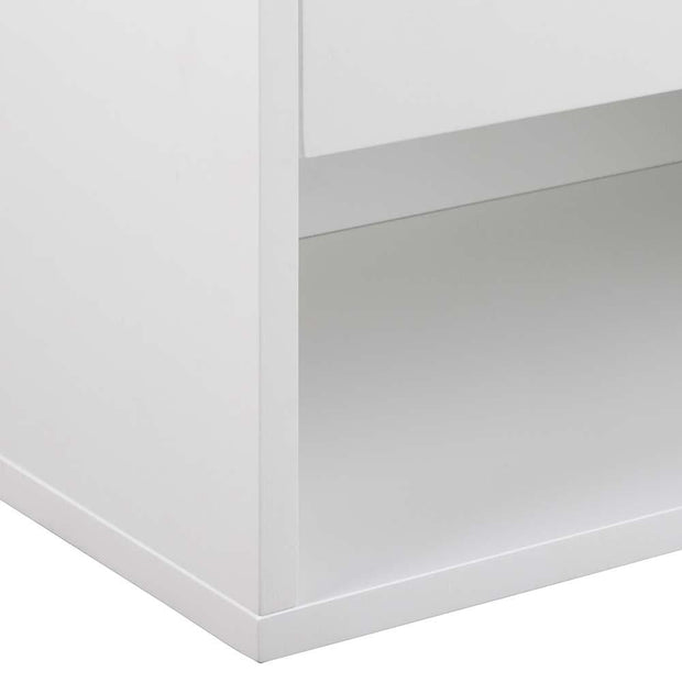 Actona Comodino con 1 cassetto Cholet Bianco