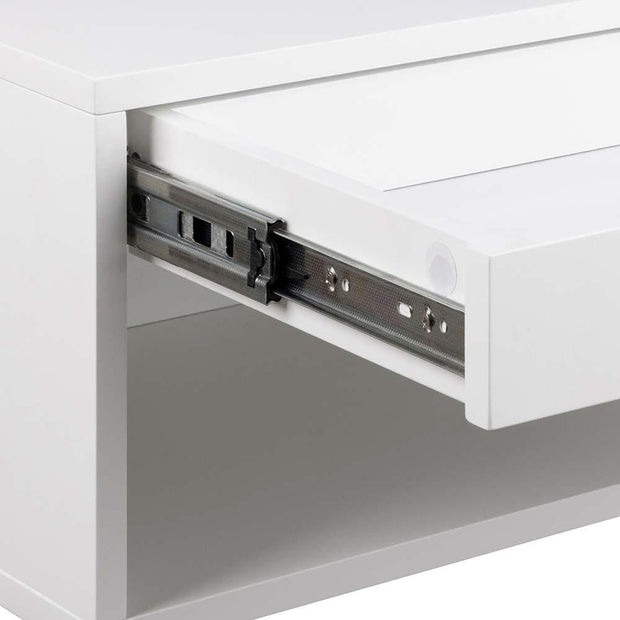 Actona Comodino con 1 cassetto Cholet Bianco