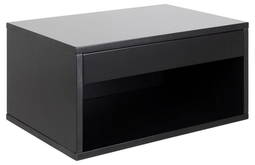 Actona Comodino con 1 cassetto Cholet Nero