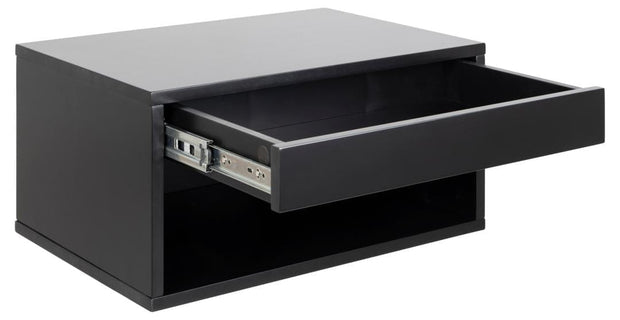Actona Comodino con 1 cassetto Cholet Nero