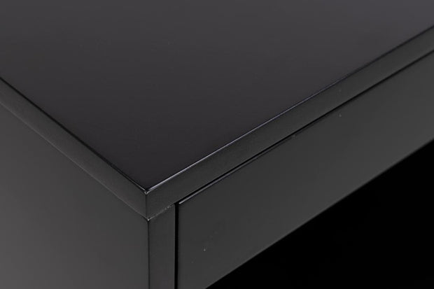 Actona Comodino con 1 cassetto Cholet Nero