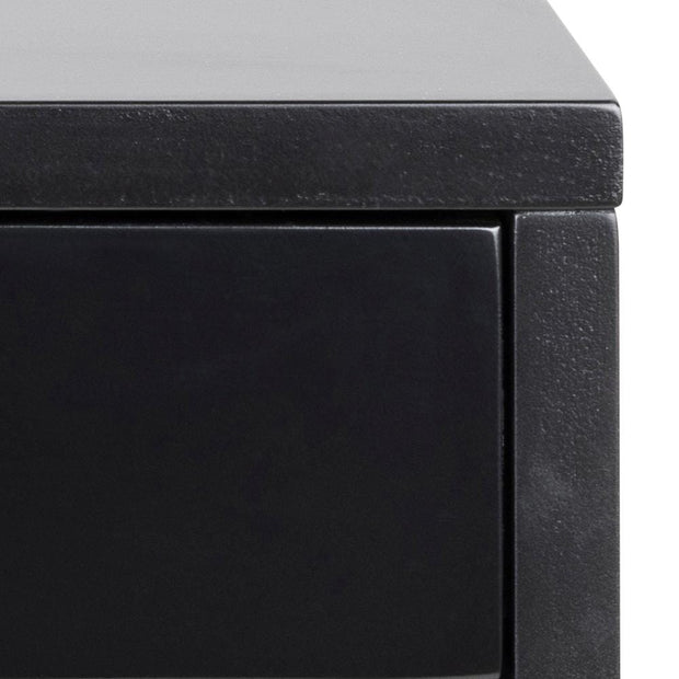 Actona Comodino con 1 cassetto Cholet Nero