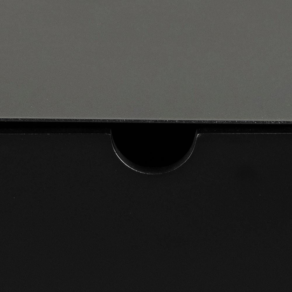 Actona Comodino con 1 cassetto Joliet Nero