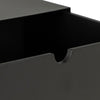 Actona Comodino con 1 cassetto Joliet Nero