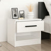 Asir Comodino con 1 cassetto Kale 3727 Bianco