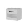 Asir Comodino con 1 cassetto Kale 3727 Bianco