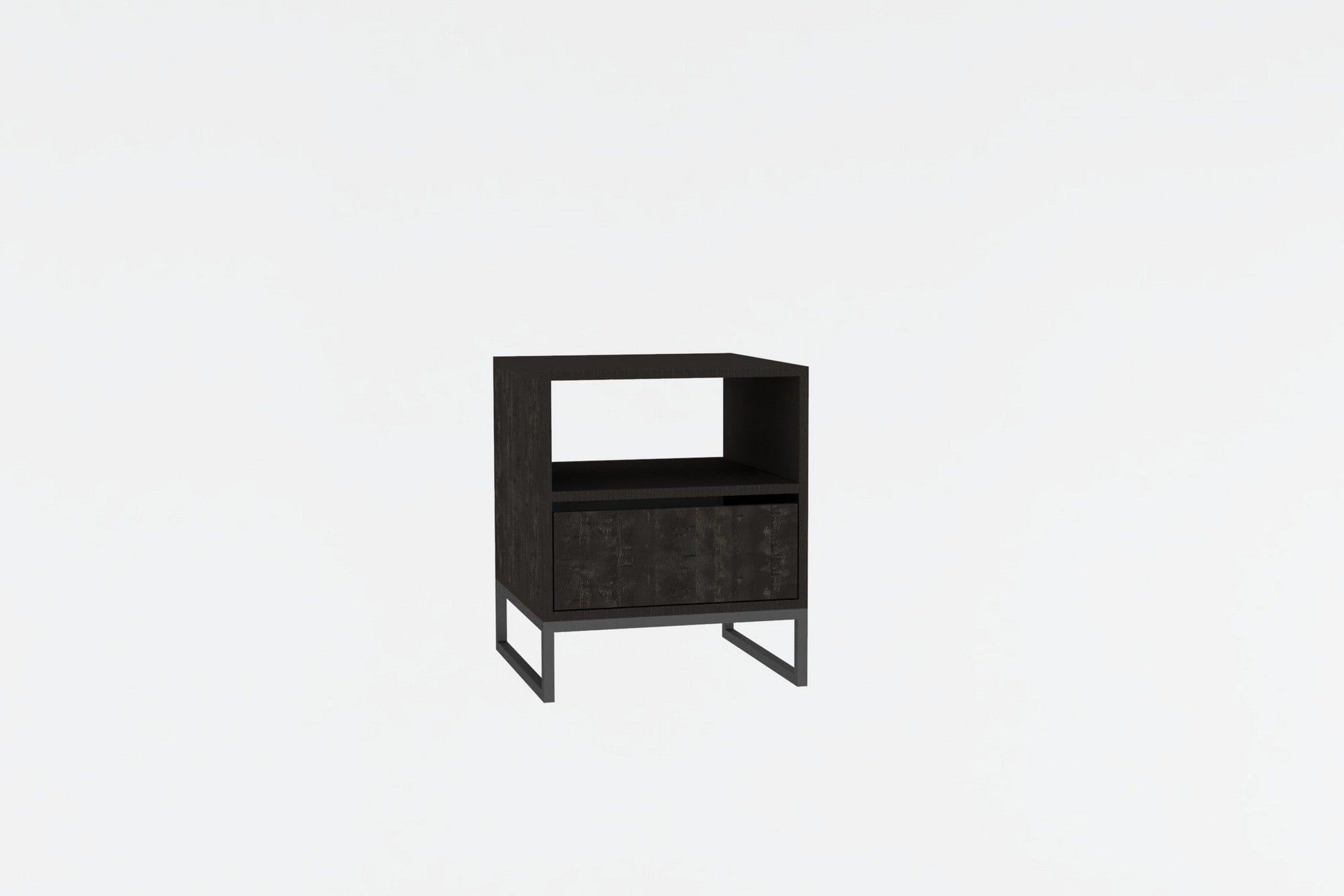 Asir Comodino con 1 cassetto Lindau Antracite