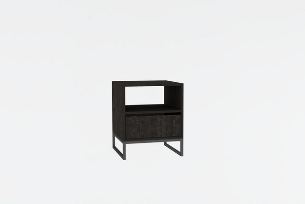 Asir Comodino con 1 cassetto Lindau Antracite