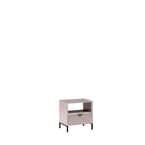 Halmar Comodino con 1 cassetto Linkastyle Rosa