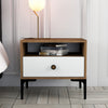 Asir Comodino con 1 cassetto Lizbon 530 Noce