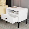 Asir Comodino con 1 cassetto Lizbon 535 Bianco