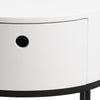 Actona Comodino con 1 cassetto Polo Bianco